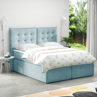 Čalúnená posteľ boxspring MICHELE, 120x200, trinity 22 -  - 0