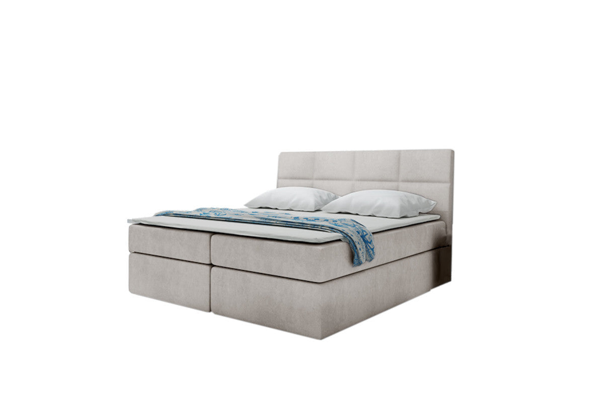 Čalúnená posteľ boxspring GIACOMO, 120x200, trinity 01 -  - 0