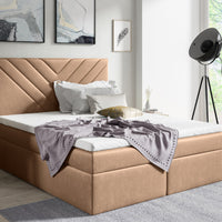 Čalúnená posteľ boxspring GULIA, 120x200, trinity 04 -  - 0