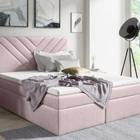 Čalúnená posteľ boxspring GULIA, 120x200, trinity 19 -  - 0