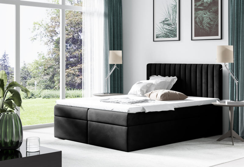 Čalúnená posteľ boxspring CHICITA, 120x200, trinity 16 -  - 0