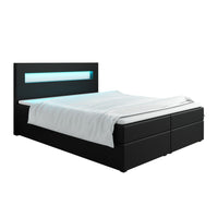 Čalúnená posteľ boxspring LIZA, 140x200, soft 11 -  - 0