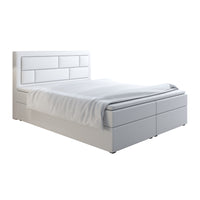 Čalúnená posteľ boxspring ALONZO, 140x200, soft 17 -  - 0