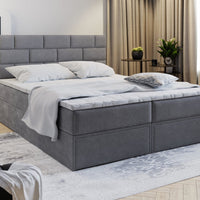 Čalúnená posteľ boxspring MARINOS, 140x200, Aston 17 -  - 0