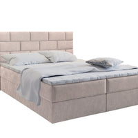 Čalúnená posteľ boxspring PERLA, 140x200, aston 2 -  - 0