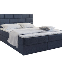 Čalúnená posteľ boxspring PERLA, 140x200, inari 80 -  - 0