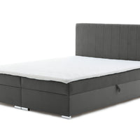 Čalúnená posteľ boxspring WILDE + topper, 160x200, trinity 15 -  - 0