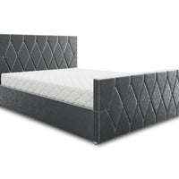 Čalúnená posteľ boxspring ADELINE, 90x200, itaka 50 -  - 0