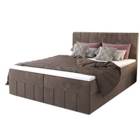 Čalúnená posteľ boxspring HAMAN, 140x200, monolith 15 -  - 0