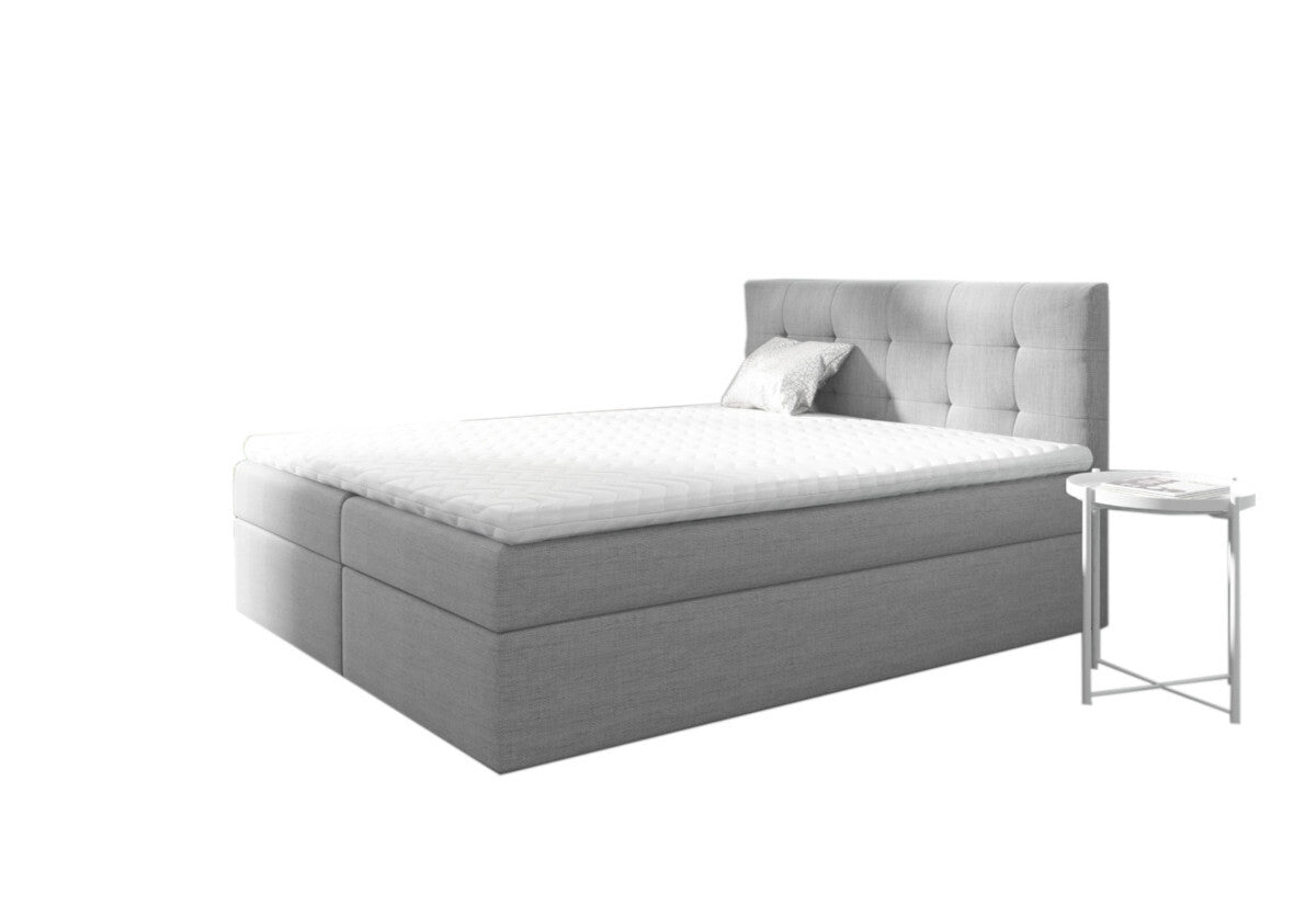 Čalúnená posteľ boxspring ISLA, 120x200, inari 91 -  - 0