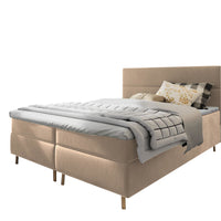 Čalúnená posteľ boxspring LANTA, 140x200,  kronos 27 -  - 0