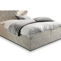 Čalúnená posteľ boxspring IRANA, 140x200,  magic velvet 2250 -  - 0