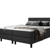 Čalúnená posteľ boxspring GINA, 140x200,  inari 100 -  - 0