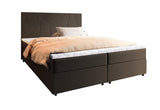 Čalúnená posteľ boxspring LADO, 140x200, inari 24 -  - 0