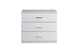 Komoda SILENA, 93x81x42, biela -  - 0